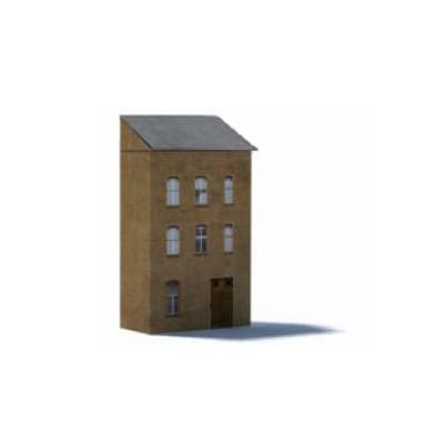 uk terraced homes oo gauge background kit