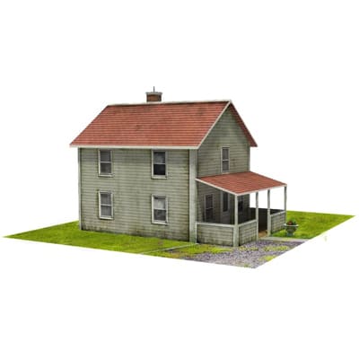 download miniature paper houses